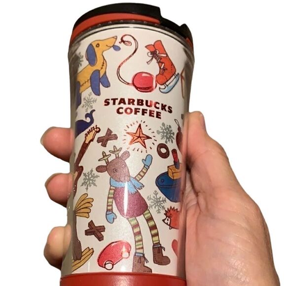 2009 Starbucks Holiday Kids Travel Mug - Picture 1 of 8